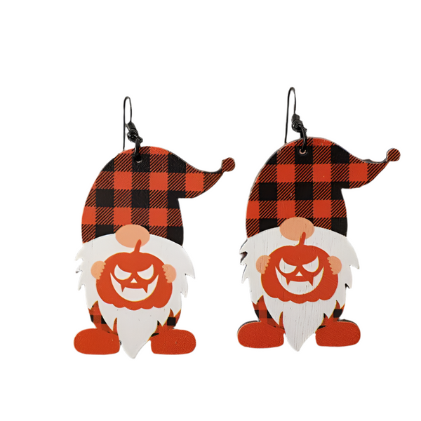 Veile Studios Dwarfs Pumpkin Dangle Earrings