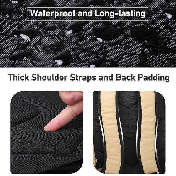 Fishing Backpack With Rod Holder Tackle Organizer Box & Hiking Storage Rod Rests & Holders