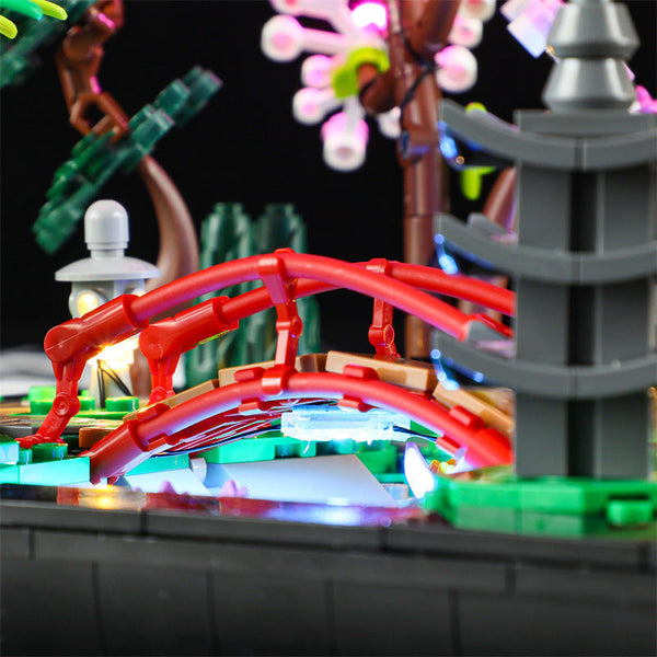 Yeabricks Is Compatible With Lego 10315 Peaceful Garden Building Blocks Led Lighting Creative Accessories And Assembled Building Toys Sets & Packs