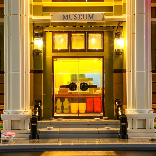 Yeabricks Is Compatible With Lego 10326 Natural History Museum Building Blocks Led Lighting Fixtures Street View Toys And Building Toys Sets & Packs