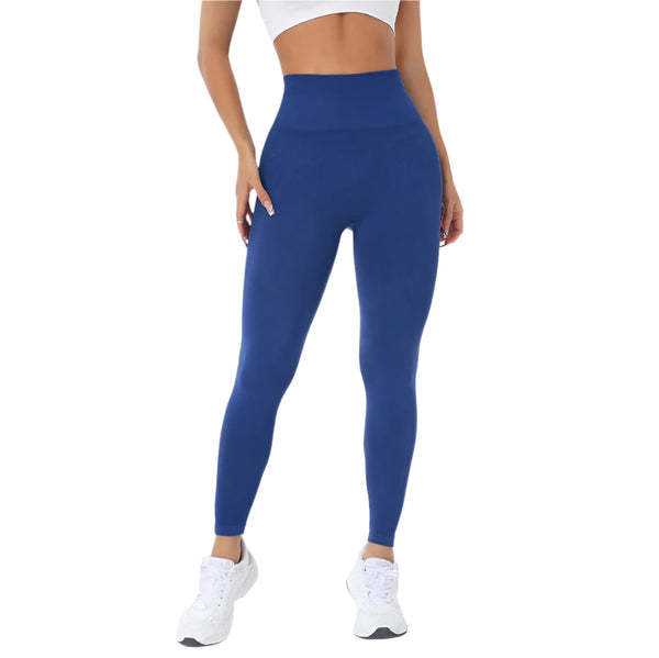 High Waist Active Leggings Royal Blue Women Leggings