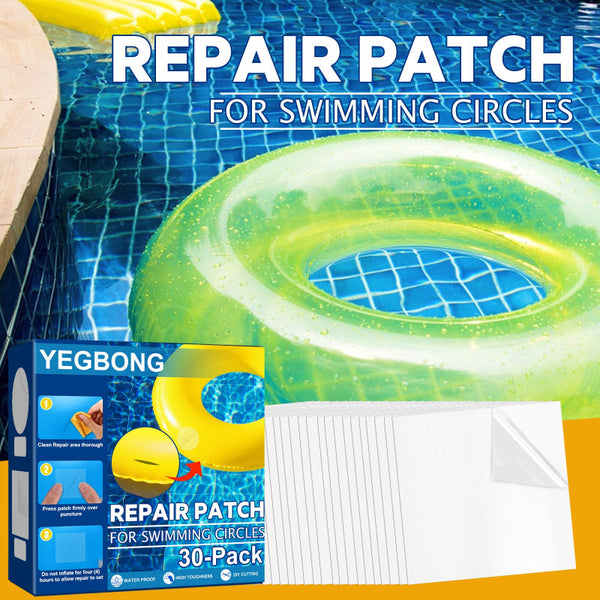 Swimming Ring Repair Kit Self Adhesive Lining Patch Inflatable Pontoon Waterproof Seal Inflatable & Kid Pools