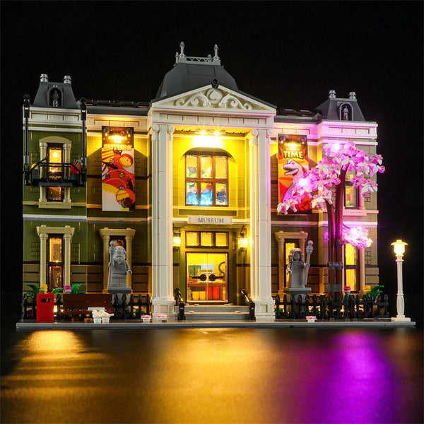 Yeabricks Is Compatible With Lego 10326 Natural History Museum Building Blocks Led Lighting Fixtures Street View Toys And Building Toys Sets & Packs