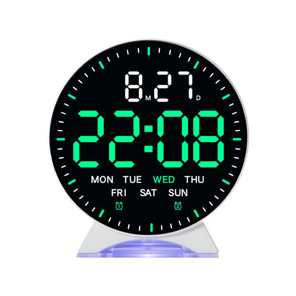 Led Alarm Clock With Custom Jump Second Display Ambient Light Auto Dimming Usb Desk Clock. Alarm Clocks & Clock Radios