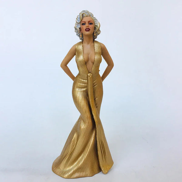 Hot Toys Marilyn Monroe Beautiful Woman Immovable Statue With Base Cake Pendant Collectible Decoration Model Figures Gifts Sculptures & Figurines