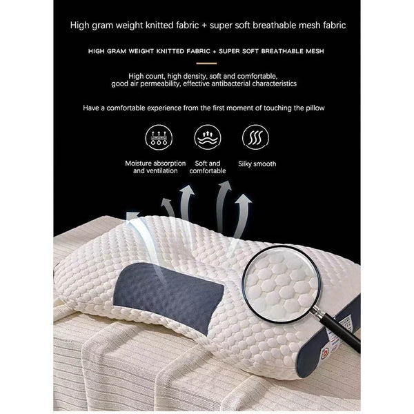 Water Cube Washable Neck Protection Spa Massage Pillow Single Dormitory Home Support Core Pillows