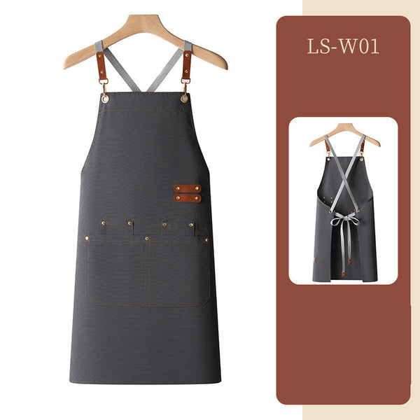 Waterproof Apron Customized Logo Printing For Catering Aprons