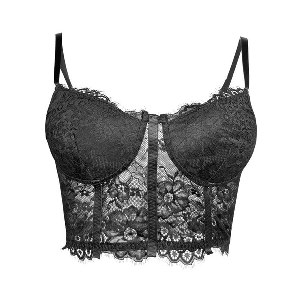 Solid Color Lace Slim Fit Hollow Back Women's Exterior Camisole Vest Coats Jackets & Vests