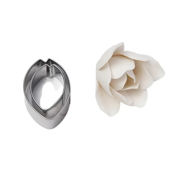Stainless Steel Petal Mold Set Polymer Clay Cutter Cutting Pottery Tool Diy Manual Model Rose Flower Modeling Modelling Clay
