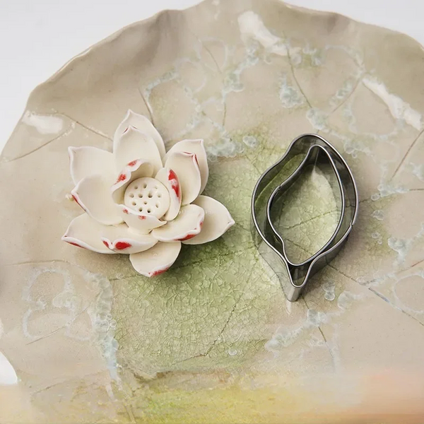 Stainless Steel Petal Mold Set Polymer Clay Cutter Cutting Pottery Tool Diy Manual Model Rose Flower Modeling Modelling Clay
