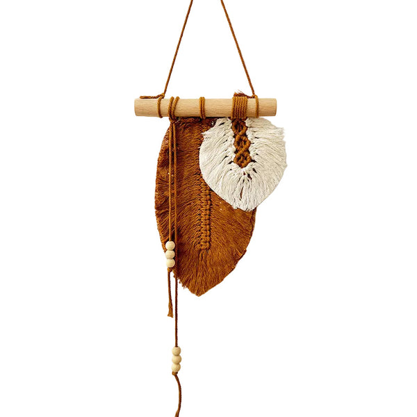 Bohemian Leaf Weaving Wall Hanging Handmade Decoration For Living Room Tapestry Bedroom Tapestries