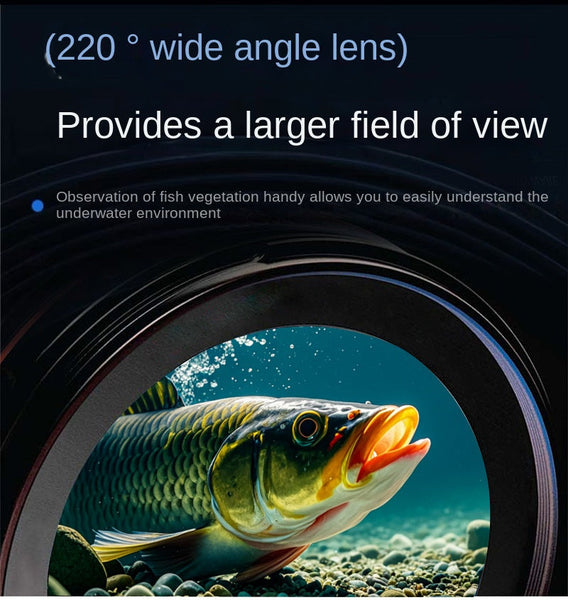 Fish Detector Small Visual Fishing Underwater Probe Ultra Clear Camera Photography Day Night Dual Use Vision Fish Finders Depth Sounders