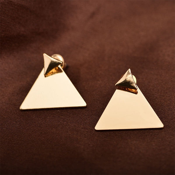 Veile Studios Female Creative Minimalist Design Alloy Geometric For Fashion Jewellery Earrings