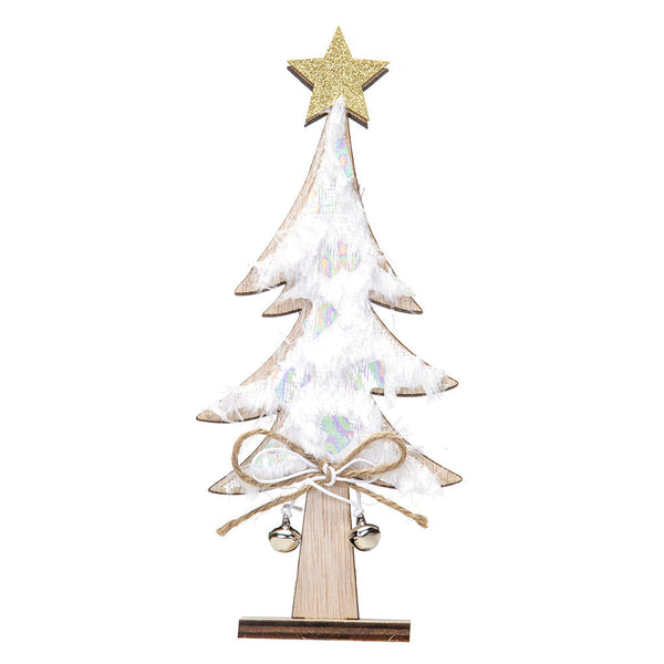 Christmas Decorative Tree Diy Ornament For Desk Display Holiday Gift And Present Seasonal Decorations