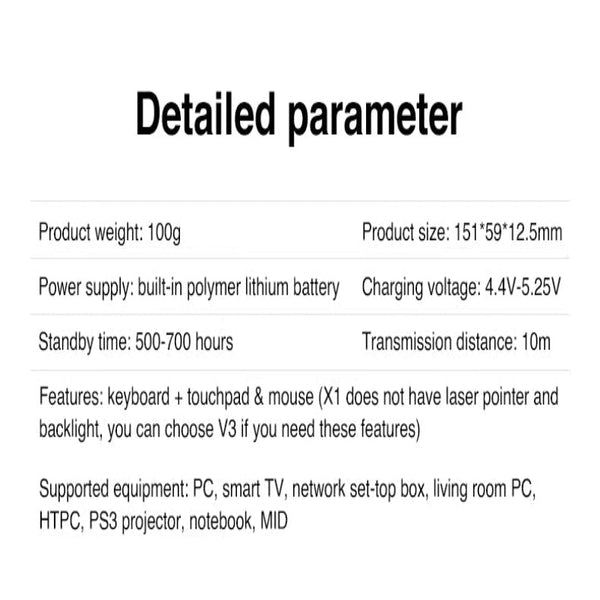 Rii X1 Mini Wireless Keyboard With Mouse Touchpad Remote Control For Home Office Business And Htpc Laptops Keyboards & Keypads