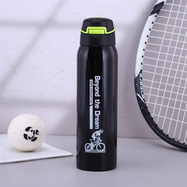 Outdoor Sports Portable Thermos Kettle With Handle 500Ml Vacuum Insulated Water Cup Vacuum Flasks & Mugs