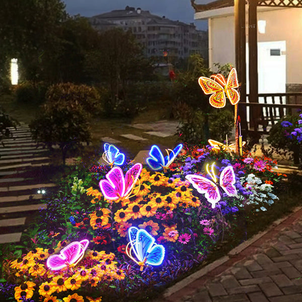 Automatic Fluttering Butterfly Lights With Realistic | Led Fairy Decor For Wedding & Party Wings