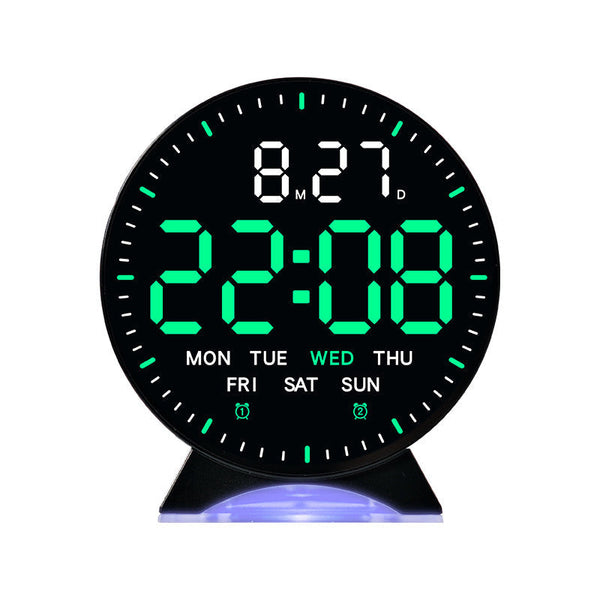 Led Alarm Clock With Custom Jump Second Display Ambient Light Auto Dimming Usb Desk Clock. Alarm Clocks & Clock Radios