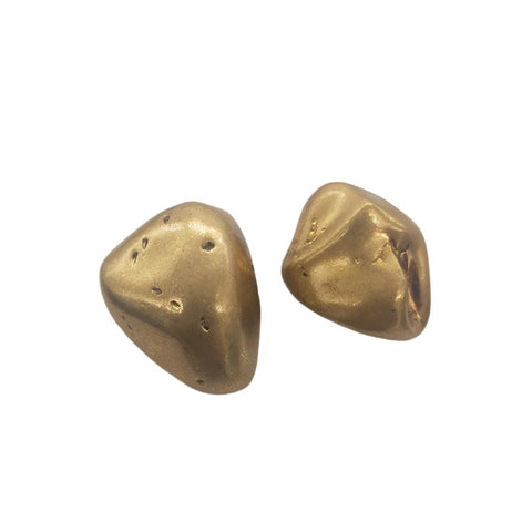 Veile Studios Fashion Europe America Designer Brand Large Gold Luxury Jewelry Earrings