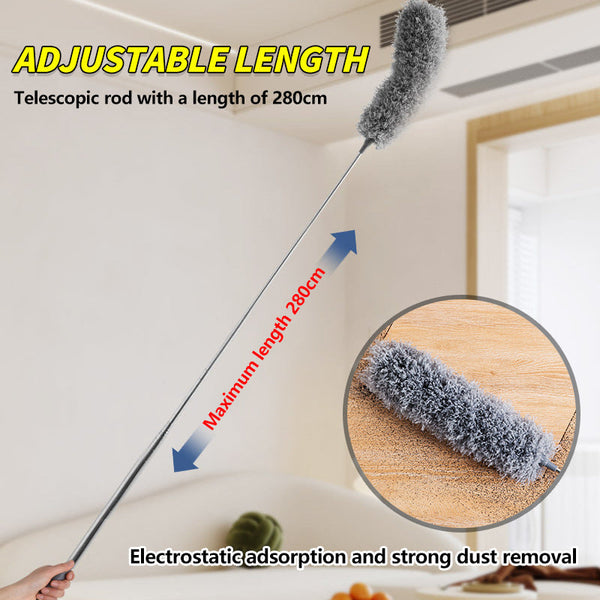 Duster For Home Dusting And Ceiling Cleaning With Extendable Handle Dusters