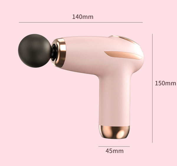 Fascia Gun Home Portable Muscle Massage Mini Massager Pocket Therapy Yoga Massagers