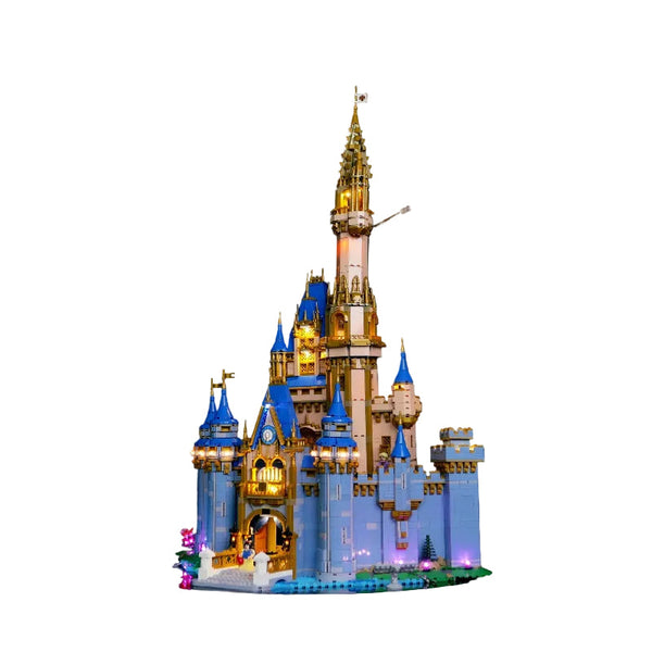 Lp Building Block Lighting Suitable For Lego 43222 New Disney Cinderella Castle Led Remote Control Building Blocks