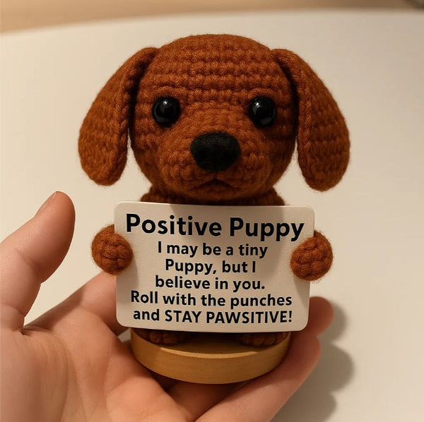 Positive Crochet Puppy Actively Crochets Puppies Other Home Décor