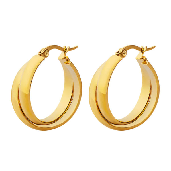 Double U Shaped With Titanium Personalized For Women Earrings