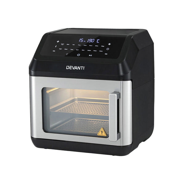 Devanti Air Fryer 13L Lcd Fryers Oven Air Fryers