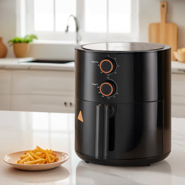 Devanti 4L Air Fryer Knob Control 1500W Air Fryers