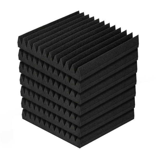 Alpha Acoustic Foam 20Pcs 30X30x5cm Sound Absorption Proofing Panel Studio Wedge Acoustic Treatments