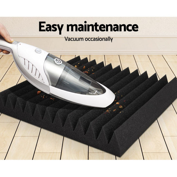 Alpha Acoustic Foam 20Pcs 30X30x5cm Sound Absorption Proofing Panel Studio Wedge Acoustic Treatments