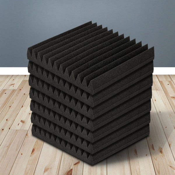 Alpha Acoustic Foam 20Pcs 30X30x5cm Sound Absorption Proofing Panel Studio Wedge Acoustic Treatments