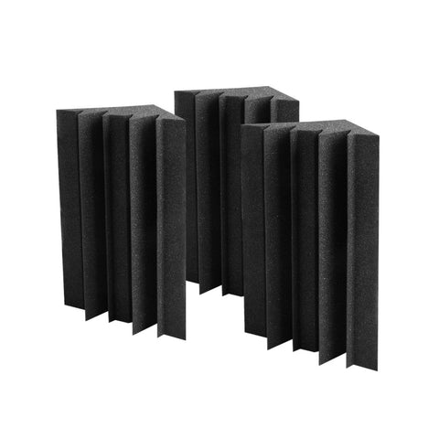 Alpha Acoustic Foam 40Pcs Corner Bass Trap Sound Absorption Proofing Treatment Acoustic Treatments
