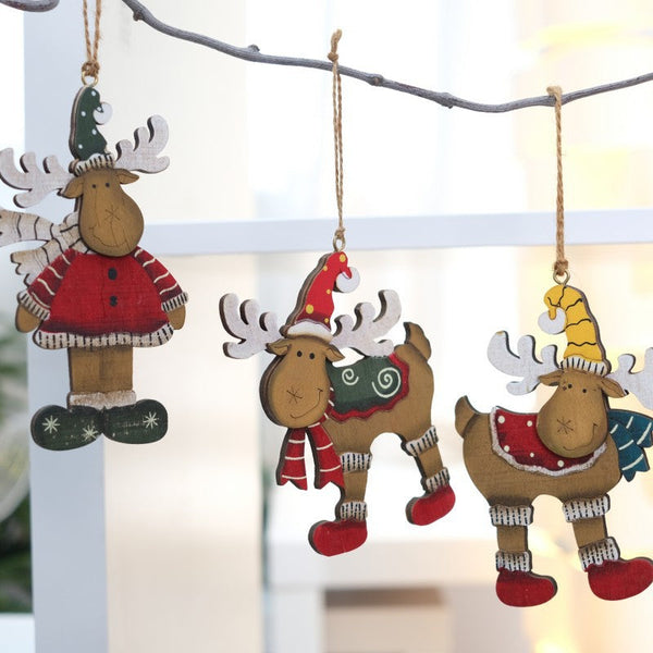 Deer Ornament For Christmas Tree Display Diy Decoration Seasonal Decorations