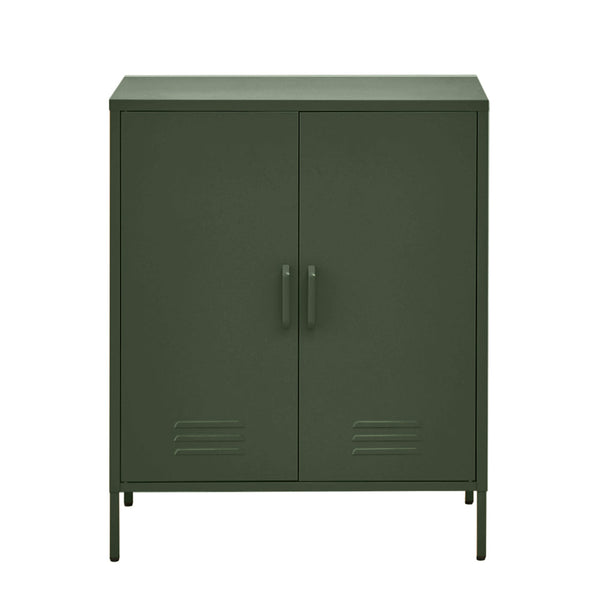 Cold Rolled Steel Sideboard With Adjustable Shelves And Storage Cabinet Furniture Sideboards & Buffets