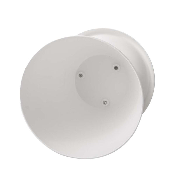 Plastic Coffee Table Round Smooth Surface Home Furniture White 52 Centimetre Coffee Tables