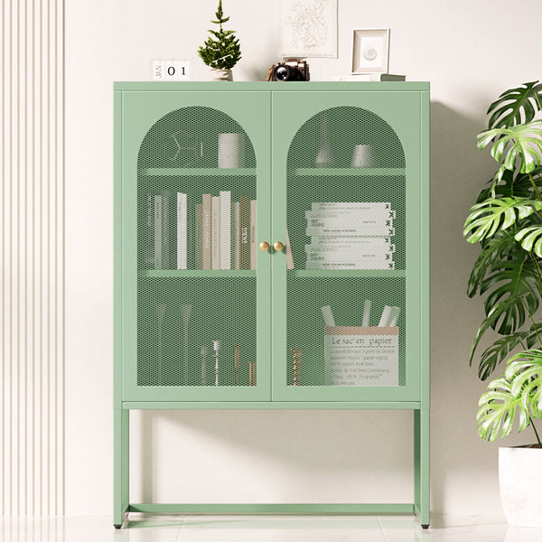 Sideboards & Buffets Artiss Artissin Buffet Sideboard Metal Cabinet Elma Green