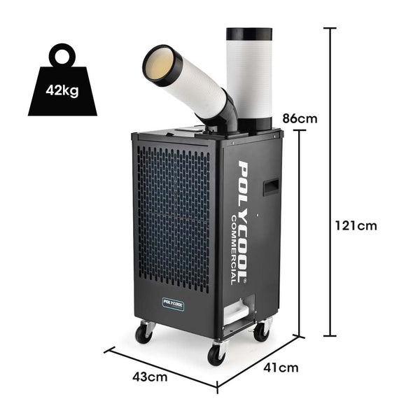 Polycool 2.7Kw Portable Spot Cooler Portable Air Conditioners