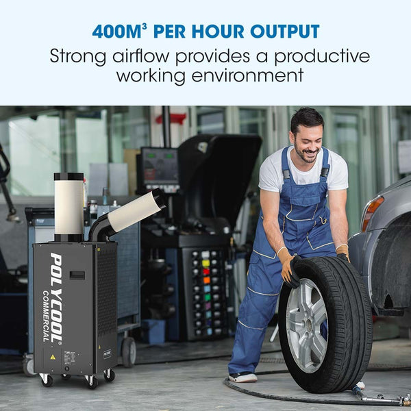 Polycool 2.7Kw Portable Industrial Spot Cooler Portable Air Conditioners