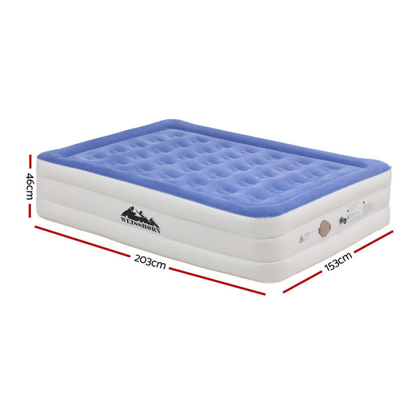 Weisshorn Air Mattress Queen Inflatable Bed 46Cm Cube Inflatable Mattresses & Airbeds