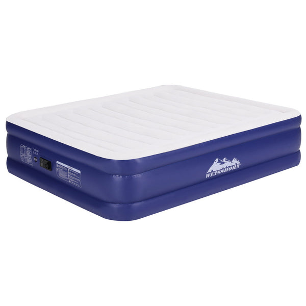 Weisshorn Air Mattress King Inflatable Bed Air Bed 51Cm Inflatable Mattresses & Airbeds