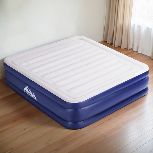 Weisshorn Air Mattress King Inflatable Bed Air Bed 51Cm Inflatable Mattresses & Airbeds