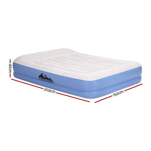 Weisshorn Air Mattress Queen Inflatable Bed 41Cm Air Bed Inflatable Mattresses & Airbeds
