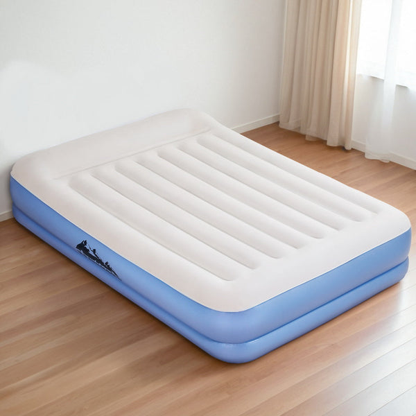 Weisshorn Air Mattress Queen Inflatable Bed 41Cm Air Bed Inflatable Mattresses & Airbeds