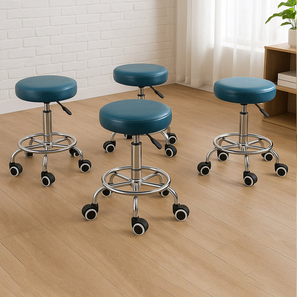 Levede 4X Barstool Swivel Salon Hairdressing Salon Stools
