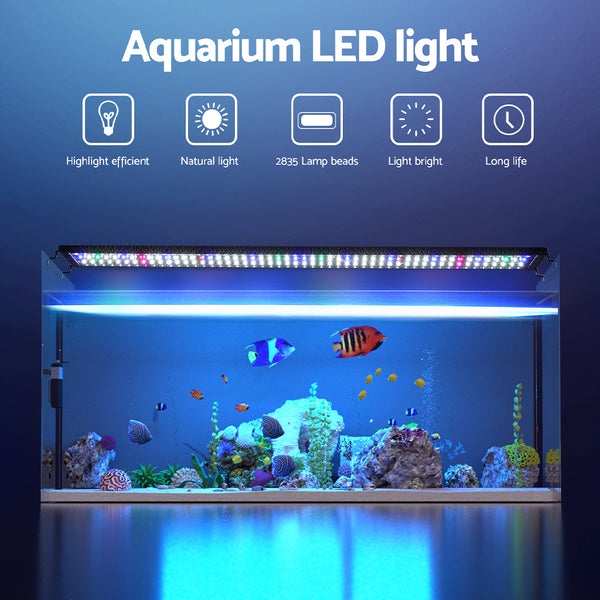 I.Pet Aquarium Light Full Spectrum 120Cm Plant Fish Tank Lamp Lights