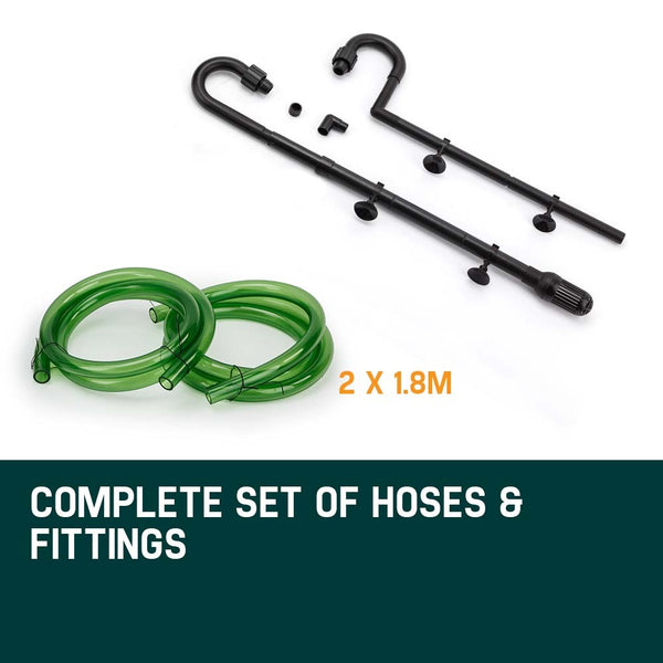 Filters Protege Aquarium External Canister Filter Pump Fish Tank Pond 1250 L/H