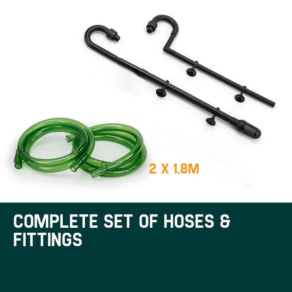 Filters Protege Aquarium External Canister Filter Fish Tank Pond Pump Uv Light 1850 L/H