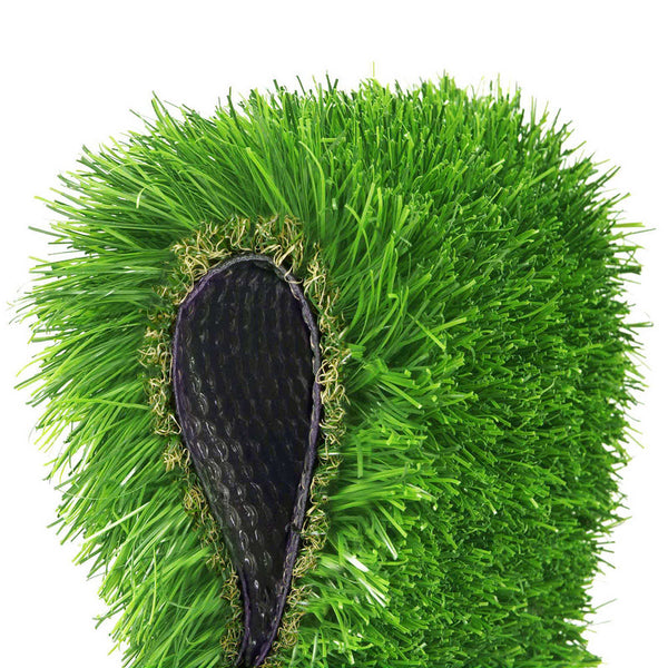 Prime Turf 20Mm 1Mx10m Synthetic Fake Lawn Plastic Plant 4 Coloured Artificial Grass